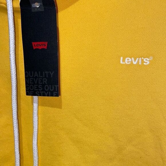 Levi's Women's Colorblock Long Sleeve Pullover Drawstring Hoodie Size 2X NWT - Picture 7 of 10